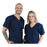 Blusa Bata Camisa Scrub