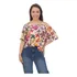 Blusa Bata De Estampada De Viscolycra Qualidade Pettenati