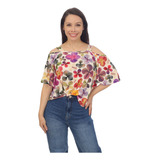 Blusa Bata De Estampada