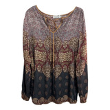 Blusa Bata De Viscose