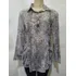 Blusa Bata Estampa Escama Tam M Usado Bom Estado 