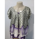 Blusa bata Estampada 