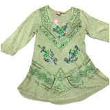 Blusa Bata Estilo Indiano