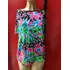 Blusa Bata Feminina Estampada Colorida Com Flores - Tam G