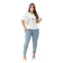Blusa Bata Feminina Manga 3/4 Bufante Amarração Frontal Laço