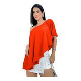 Blusa Bata Feminina Social