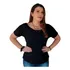 Blusa Bata Feminina Soltinha Gola Canoa Manga Batinha Linda