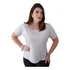 Blusa Bata Feminina Soltinha Gola Canoa Manga Batinha Linda