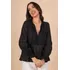 Blusa Bata Franzida Rendas Maria Filó 