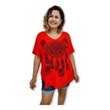 Blusa Bata Manga Curta