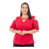 Blusa Bata Plus Size