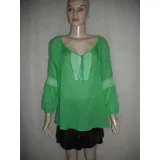 Blusa Bata Verde Morena