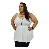 Blusa Batinha Plus Size