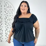 Blusa Batinha Plus Size