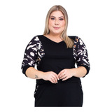 Blusa Berthage Plus Size