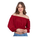 Blusa Billabong Feminina Manga