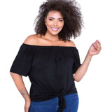 Blusa Blusinha Ciganinha Plus