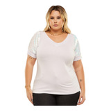 Blusa Blusinha Detalhe Em