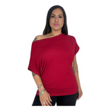 Blusa Blusinha Feminina Manga