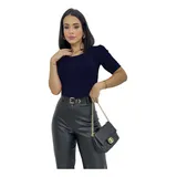 Blusa Blusinha Feminina Manga