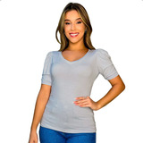 Blusa Blusinha Feminina Manga
