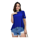 Blusa Blusinha Feminina Manga