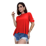 Blusa Blusinha Feminina Manga