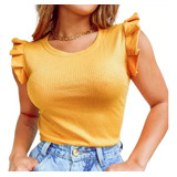 Blusa Blusinha Feminina Manga