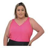 Blusa Blusinha Feminina Plus