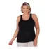 Blusa Blusinha Feminina Plus Size Evasê Viscolycra Cores