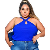 Blusa Blusinha Feminina Plus