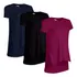 Blusa Blusinha Feminina Tapa Bumbum Sobre Leggin Kit Com 3