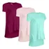 Blusa Blusinha Feminina Tapa Bumbum Sobre Leggin Kit Com 3