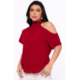 Blusa Blusinha Gola Alta