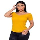 Blusa Blusinha Manga Curta