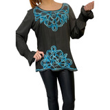 Blusa Blusinha Manga Longa