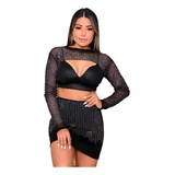 Blusa Blusinha Top Bolero