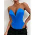 Blusa Body Corselet Corpete Preto Tomara Que Caia Luxo 438q