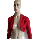 Blusa Bolero Arredondado Feminino