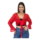 Blusa Bolero Cigano Blogueirinha