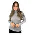 Blusa Cacharrel Feminina Lã Trico Tricot Gola Alta Atacado