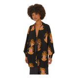 Blusa Camisa Amalfi Abacaxi