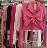 Blusa Camisa Com Franzido