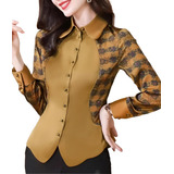 Blusa Camisa Elegance Social