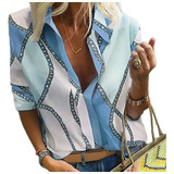 Blusa Camisa Elegante Feminina