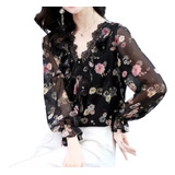 Blusa Camisa Elegante Feminina