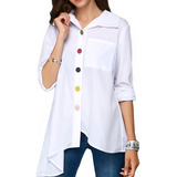 Blusa camisa Feminina Chique
