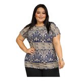 Blusa Camisa Feminina Crepe