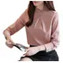 Blusa Camisa Feminina Manga Longa Social Chiffon Heens