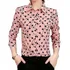 Blusa Camisa Feminina Social Polka Dot Elegante Pelotas